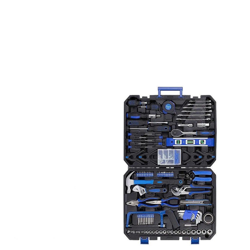Car hardware tool combination set with black carbon steel tools for auto repair