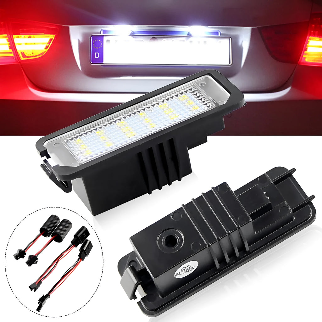 Volkswagen LED licence plate light bulb with SMD LEDs and Canbus decoder for Golf, Polo, Phaeton.