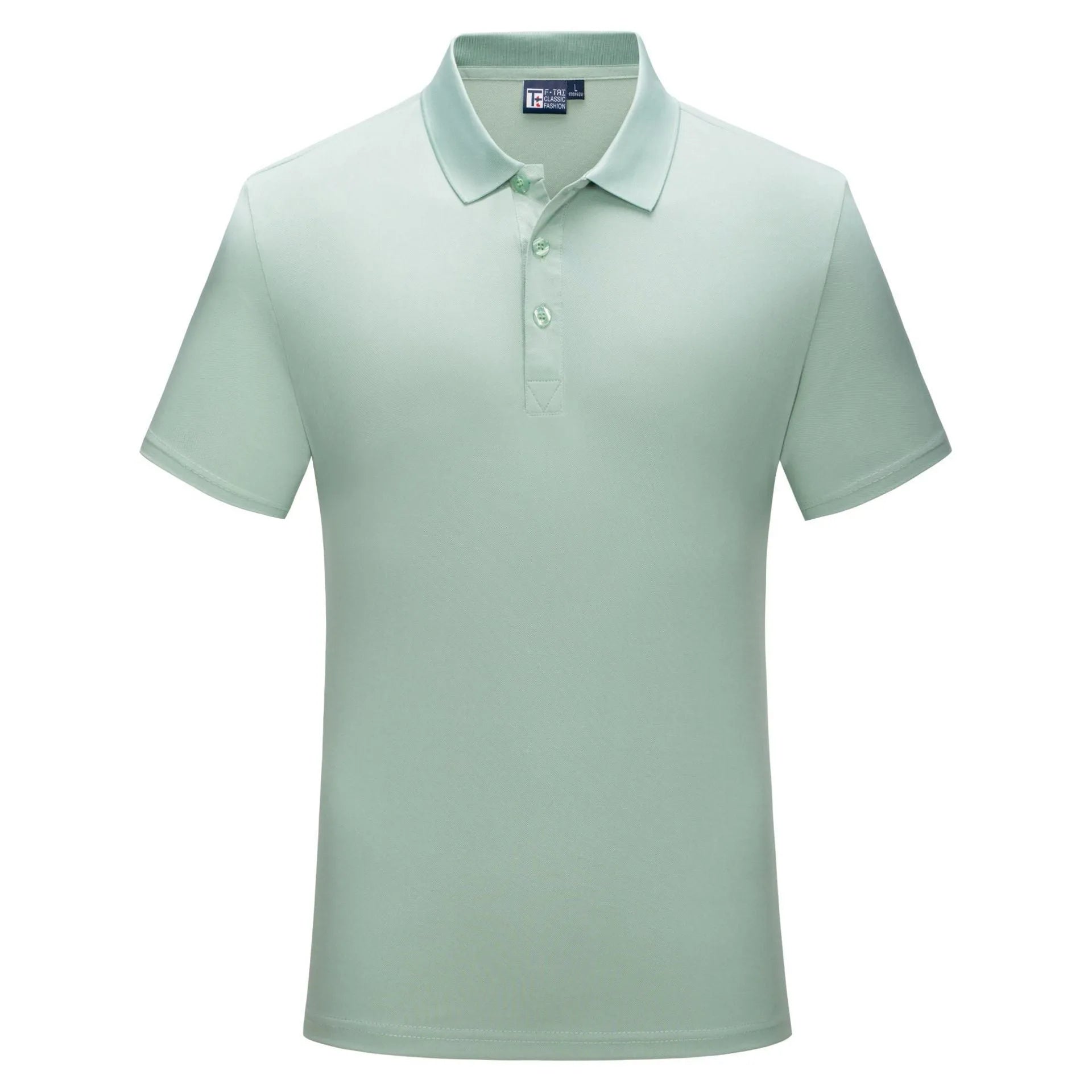 Slim fit corporate T-shirt in solid colour, short sleeves, Ice Silk polyester blend, available in multiple colours and sizes