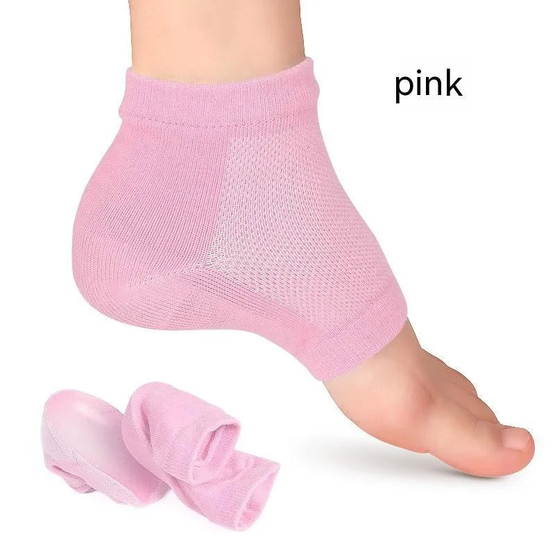 Half Insole Bionic Thickened Foot Sock 0.2cm in black colour with soft padding