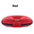 A removable cover dog mattress in Oxford cloth, size 55cm by 45cm, shown in one of four colours.