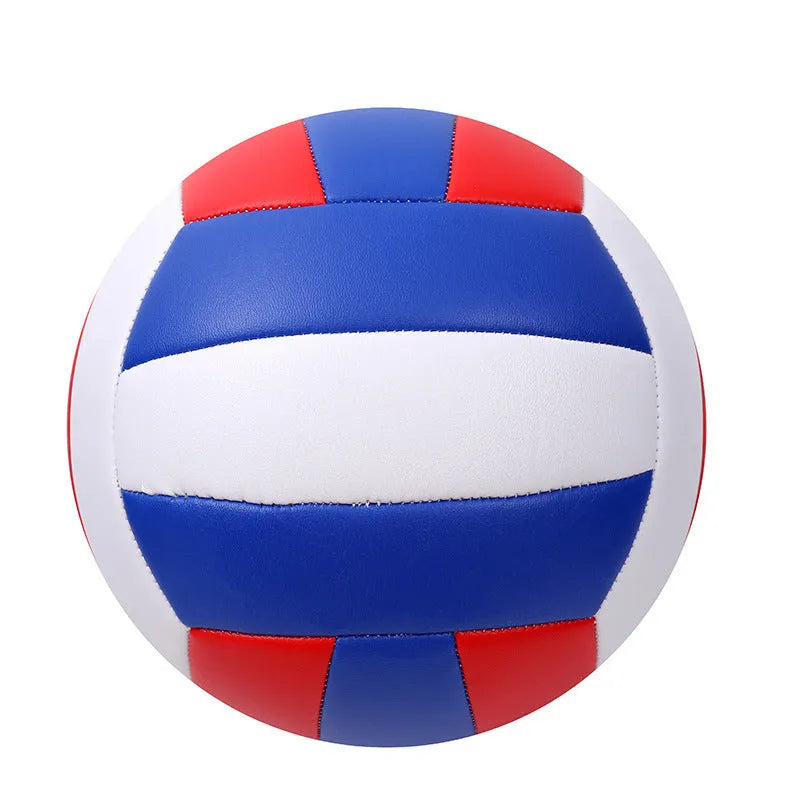Size 5 PVC volleyball for student training, shown in various colour combinations including macaron styles.