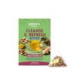 Pack of 15 herbal functional tea bags with burdock, dandelion, and ginger ingredients