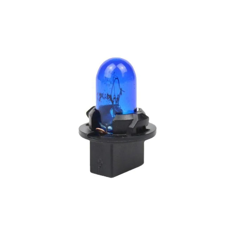 T5 12V 1.2W car bubble meter indicator light bulb showing six colour options