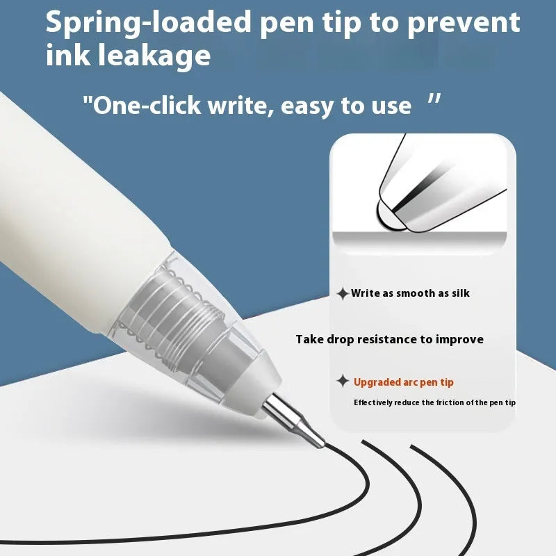 Quick-drying gel pen refills in four colours with 500m writing capacity