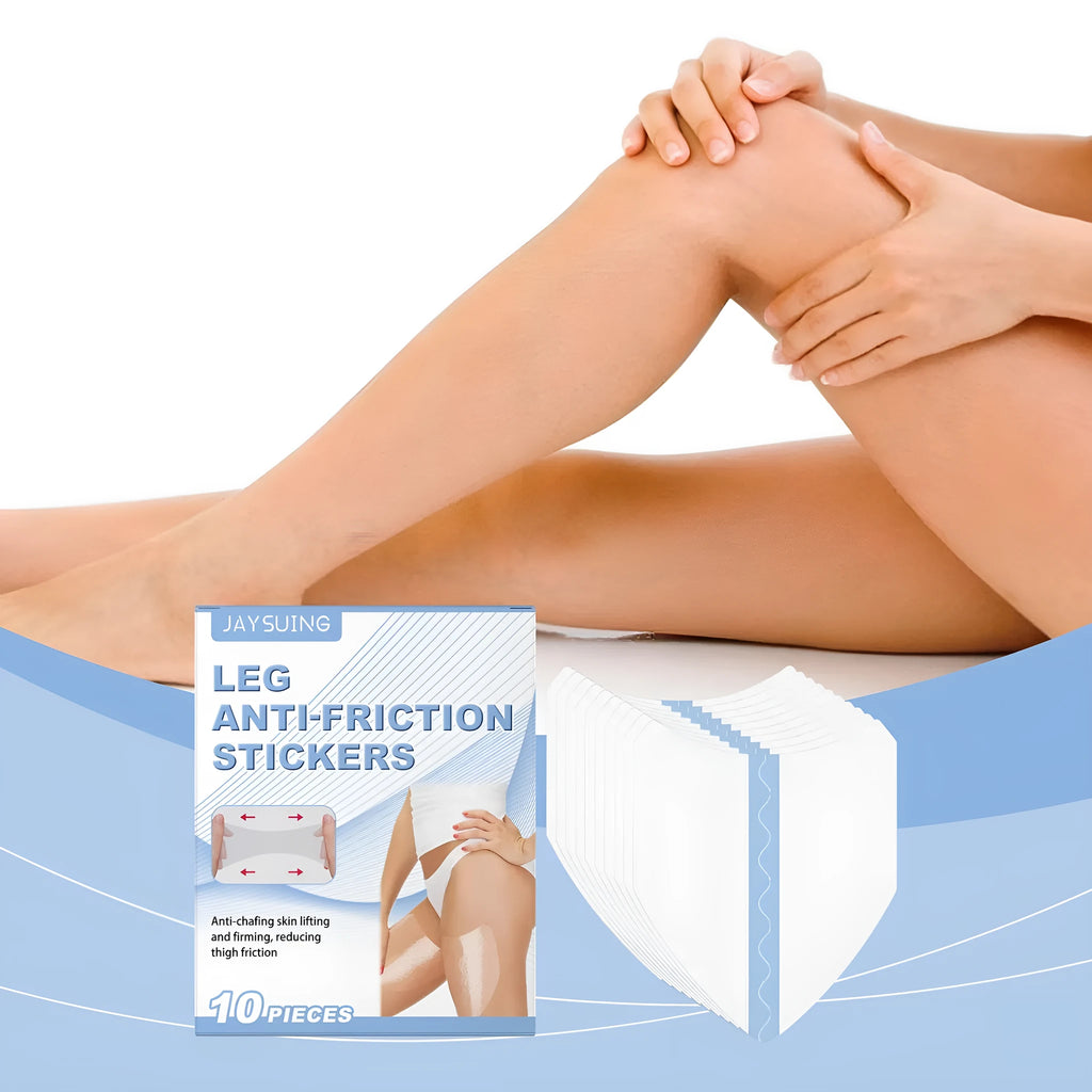 Ten leg anti-wear moisturising cream patches with glycerin and sodium hyaluronate formulation