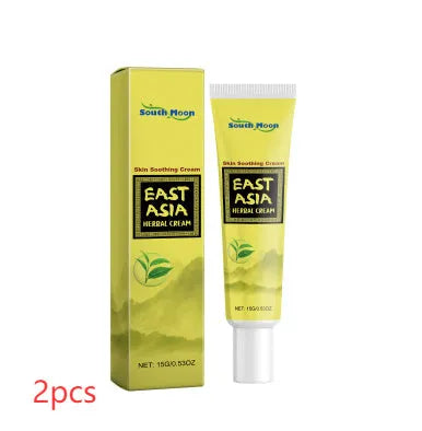 15g tube of herbal moisturising cream with tea tree oil and Centella asiatica ingredients
