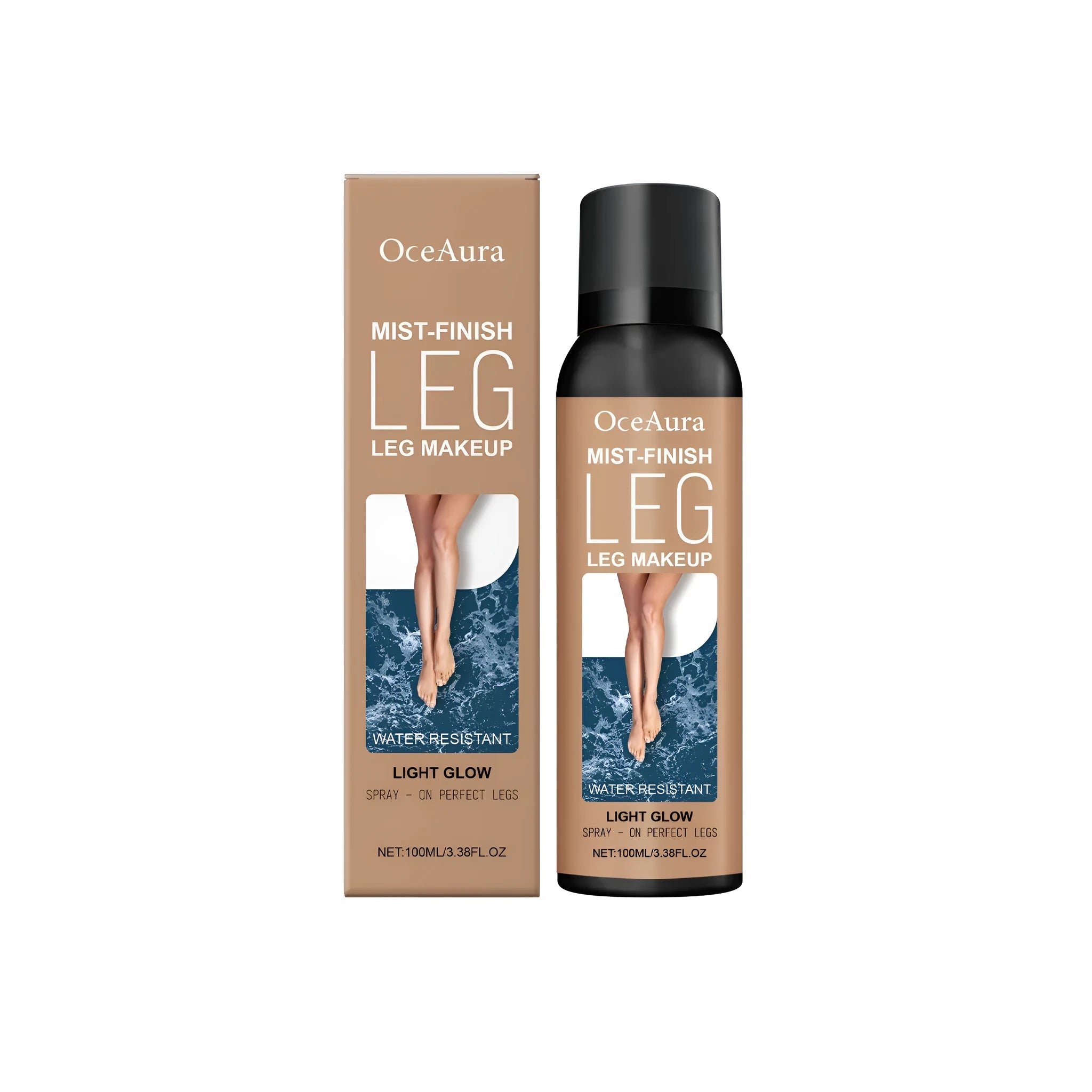 120ml can of leg concealer blackening spray for temporary leg coverage and skin tone evening