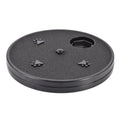 33cm square dog nail file board with suction cup base and rotating slow feeder compartments