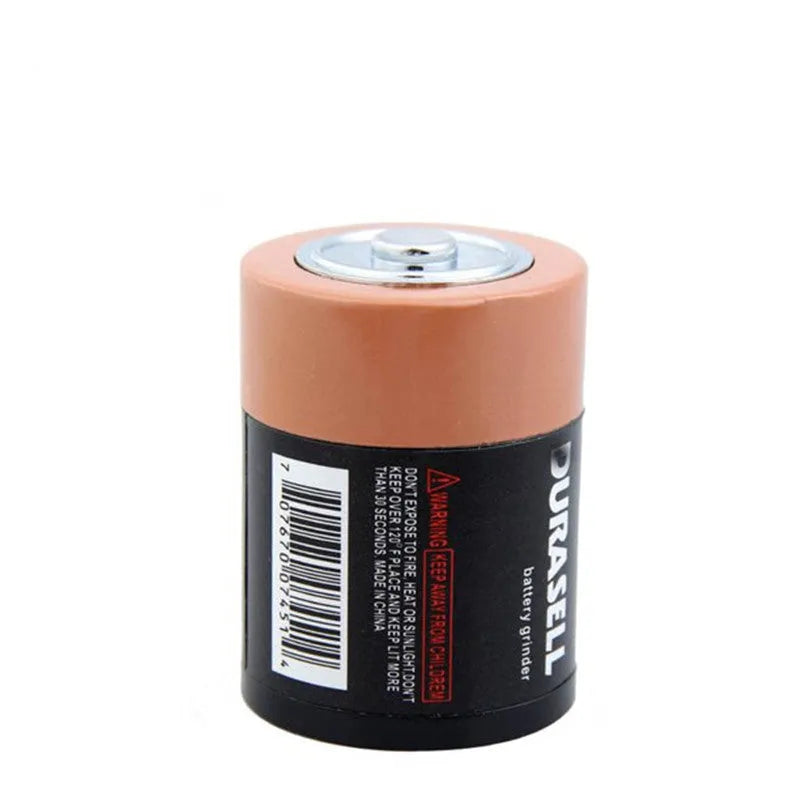 Black zinc alloy multifunctional modelling grinder with keychain, measuring 55mm.