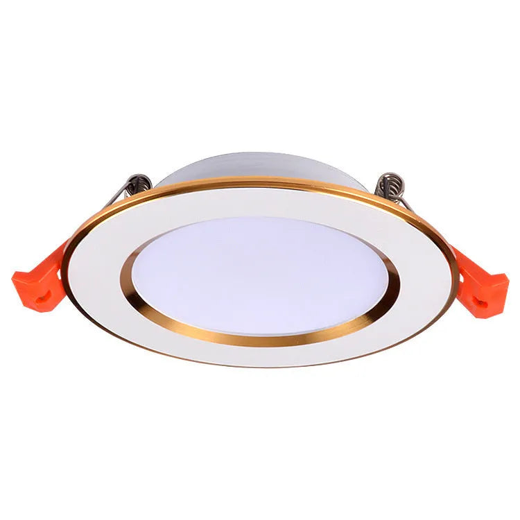 Aluminium anti-fog straw hat downlight ceiling spotlight in multiple size options