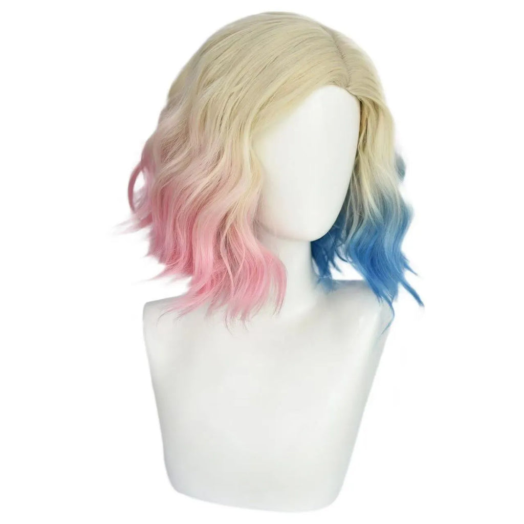 Long cosplay wig in Sinclair gradient colour, high temperature fibre, suitable for any face shape.