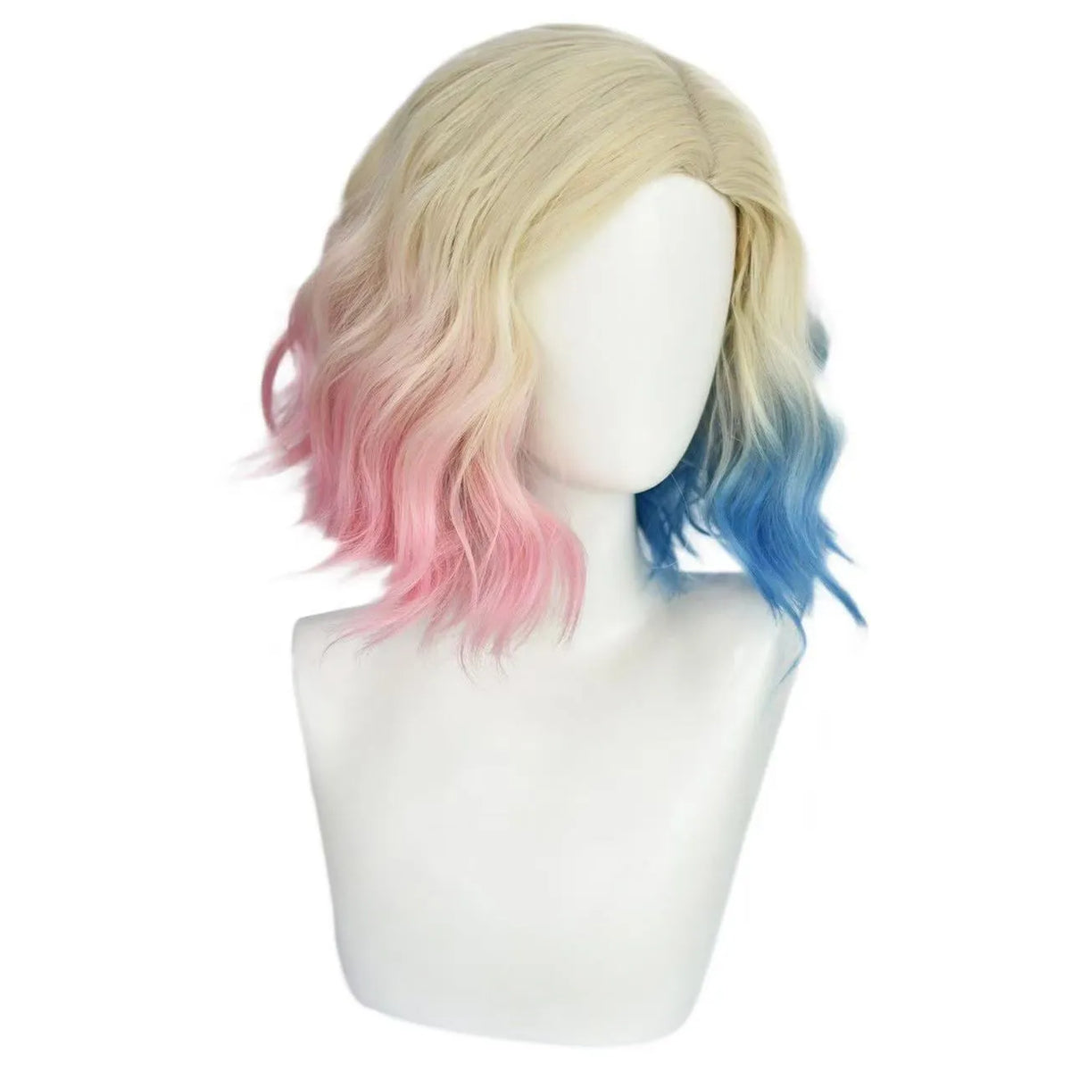 Long cosplay wig in Sinclair gradient colour, high temperature fibre, suitable for any face shape.