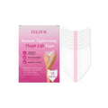 Pack of 10 leg anti-wear patches with glycerin gel formulation for friction protection