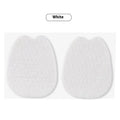 White thin felt shoe tongue protection stickers for anti-wear front palm coverage