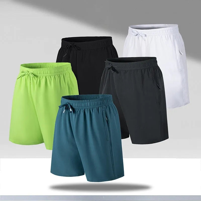 Men's quick-drying loose beach pants in polyester fabric with micro-elastic stretch