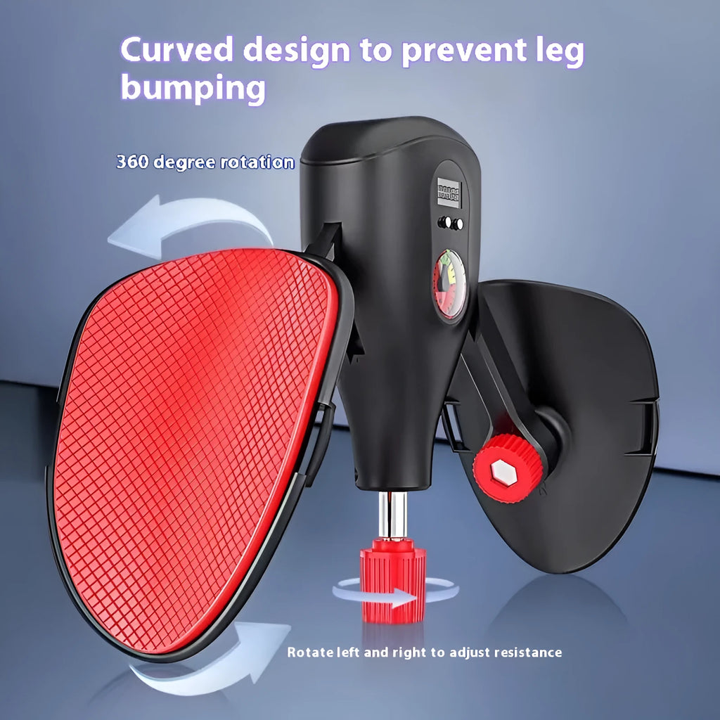 Men's black Kegel trainer exercise equipment for PC muscle and pelvic floor strengthening.