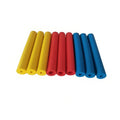 Pack of soft rubber grip hoses for utensil handles showing inner diameters of 10mm and 18mm.