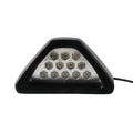 Universal LED triangle brake warning light for vehicles with colour options