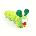 Green interactive cat toy pillow with rechargeable motion sensor measuring 24cm