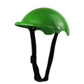 Small S size plastic pet safety helmet in monochrome pattern, shown in pink colour option.