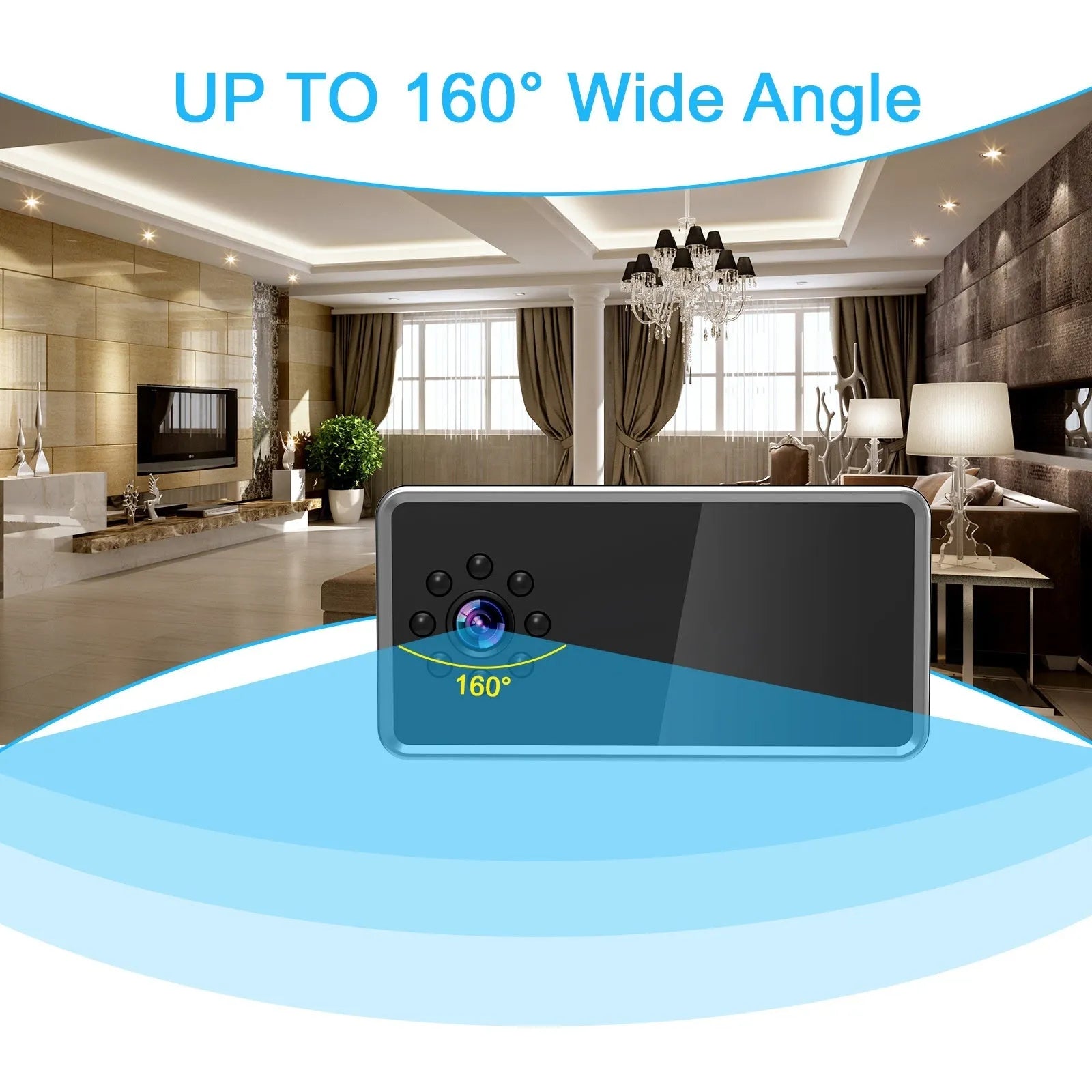 HD Z21 wireless surveillance security camera with compact design for indoor monitoring