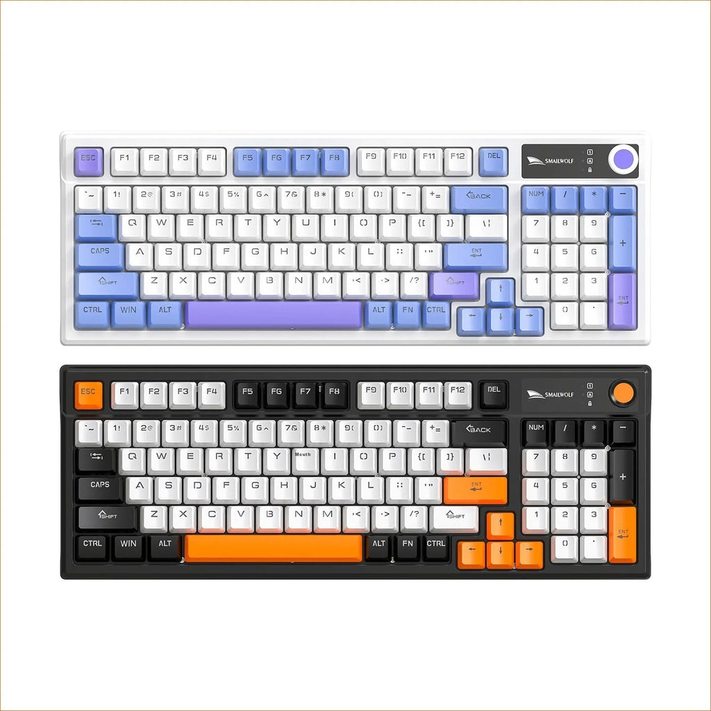 SK15 wired mechanical keyboard for notebook computers in Autumn Water Blue colour with 1.5m cable