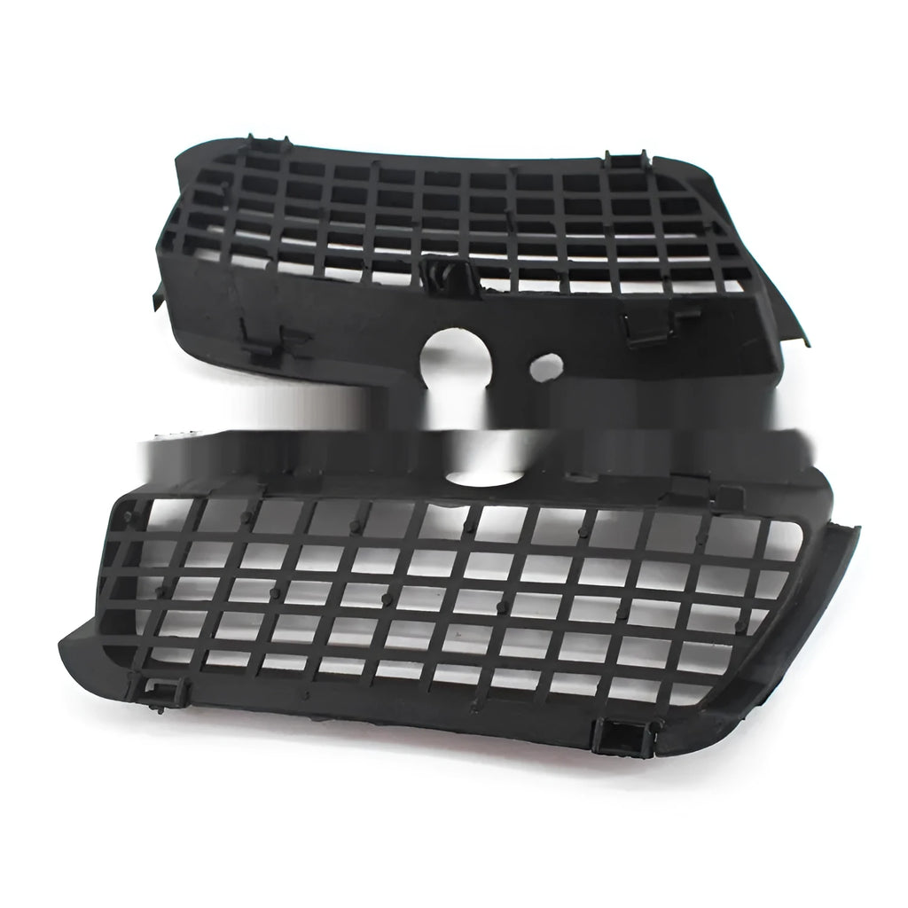 Black Volkswagen Golf 3 fog light cover pair for front bumper lower grille