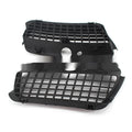 Black Volkswagen Golf 3 fog light cover pair for front bumper lower grille