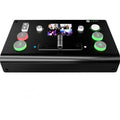 RGBLINK 4-input HDMI video switcher unit with integrated TFT colour screen and control buttons.