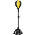 Vertical adjustable boxing fitness equipment with plastic body 2.7kg in black red colour