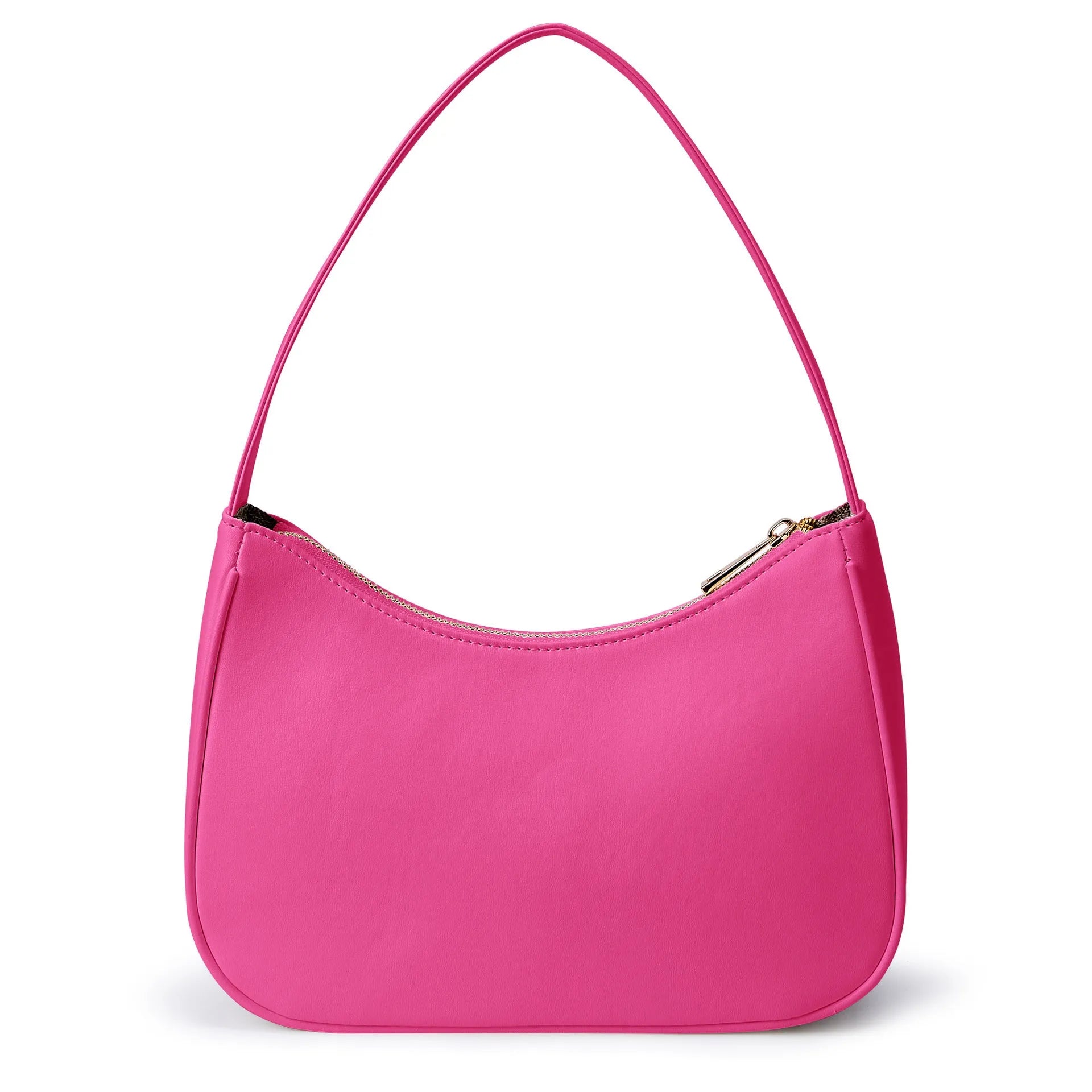 Simple retro waterproof shoulder bag in multiple colour options made from PU material