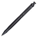 Gunmetal grey titanium alloy tactical push-action pen with 0.5mm nib