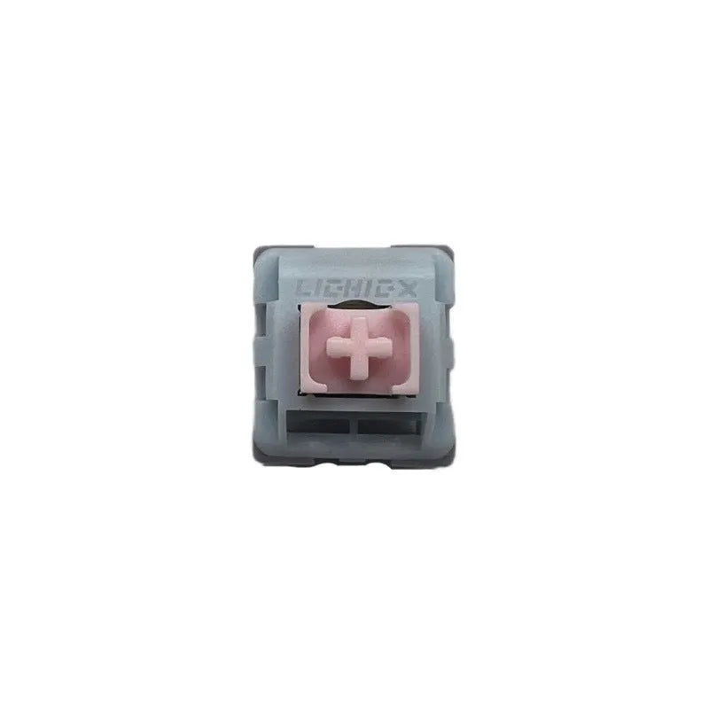 Dew Axis-4 coloured mechanical keyboard switch bottom casing with three-colour shaft core