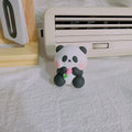 Cute panda car vent perfume decoration in one of three designs: Milk Tea Panda, Flower Panda or Back Panda