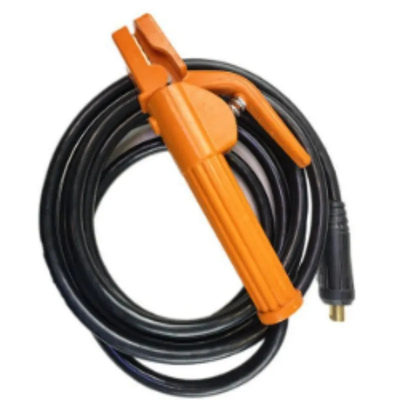 Black plastic-coated copper welding cable 25 metres long for household welding machines