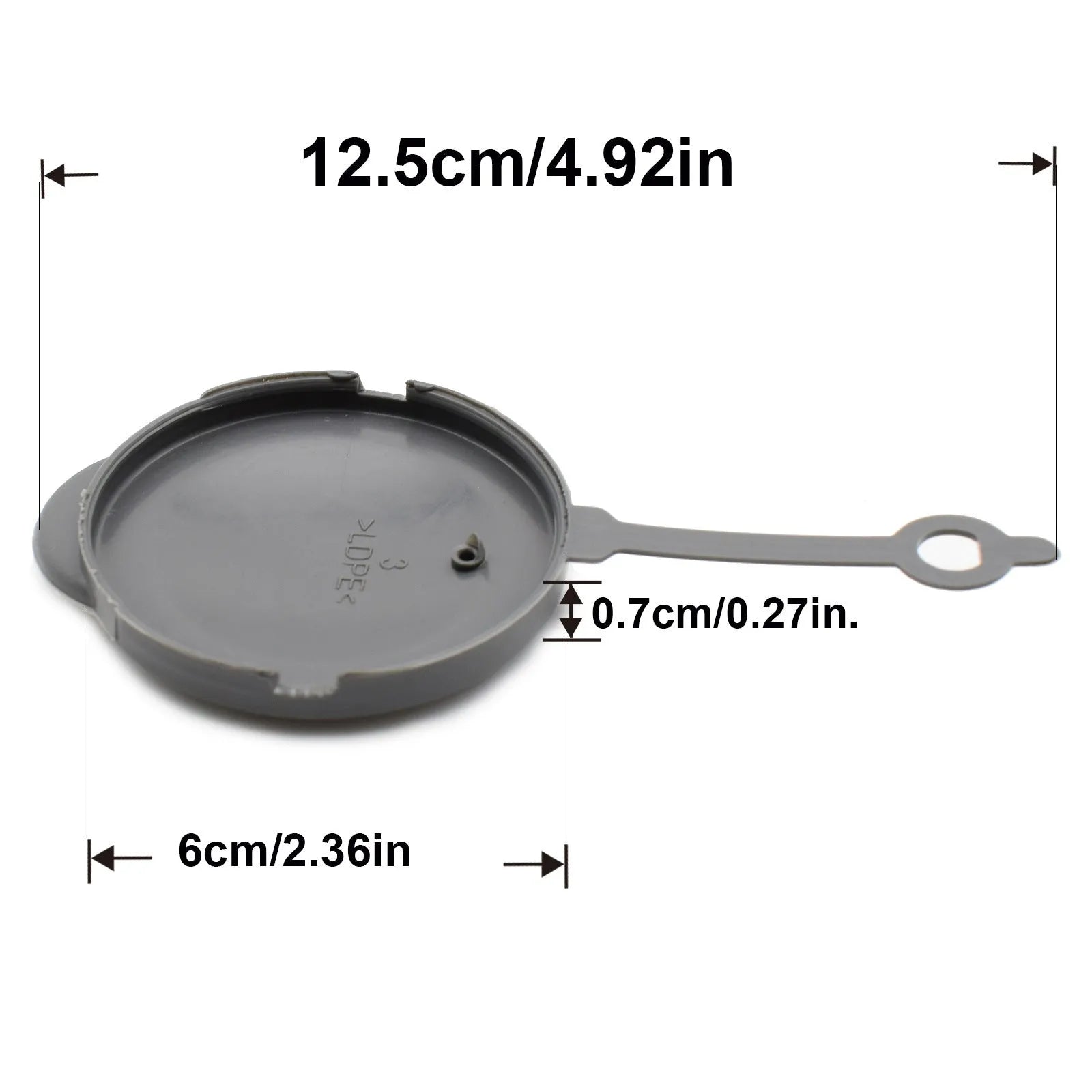 Grey glass replacement kettle lid for Nissan Teana and compatible vehicle models