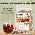 Ginseng Wubao Tea bag pack with 20 individual 5g tea bags