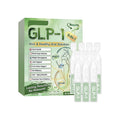 Healthy Oral Solution apple vinegar moringa turmeric drops 7ml set of 7 vials on white background
