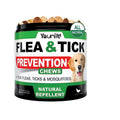 Prevent Flea Chewing health supplement bottle with 120 capsules for dogs and cats oral flea and tick support