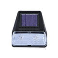 Solar outdoor rainproof IP65 LED wall lamp 75x70x50mm for courtyard garden steps and fence