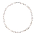 Natural pearl necklace unisex clavicle length mother of pearl beads 10mm 6mm 7mm 8mm 9mm chain 45cm
