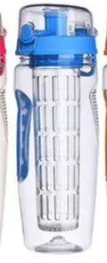 32 oz BPA-free Tritan fruit infuser water bottle with removable infuser cup