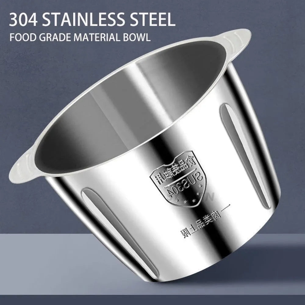 Green stainless steel meat blender mincer with 2-speed gears and 2L capacity