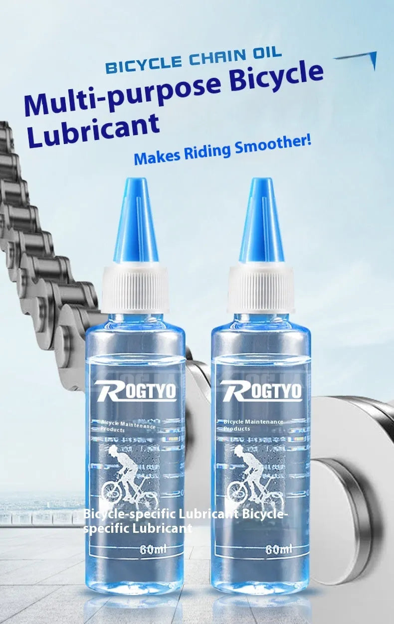 60ml bottle of special lubricating oil for bicycle chain and component maintenance