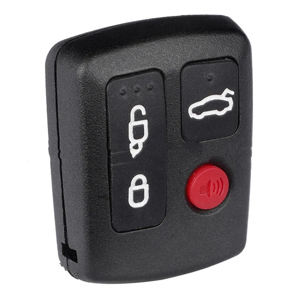 Ford car remote key replacement shell in ABS plastic, showing 2+1 and 3+1 button style options.