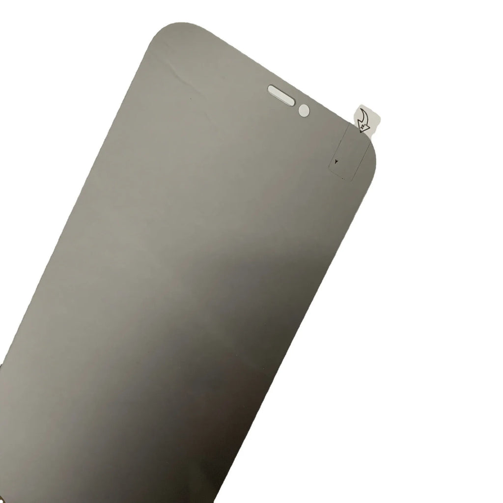 iPhone privacy screen protector in 28 and 35 degree anti-peeping tempered glass options.