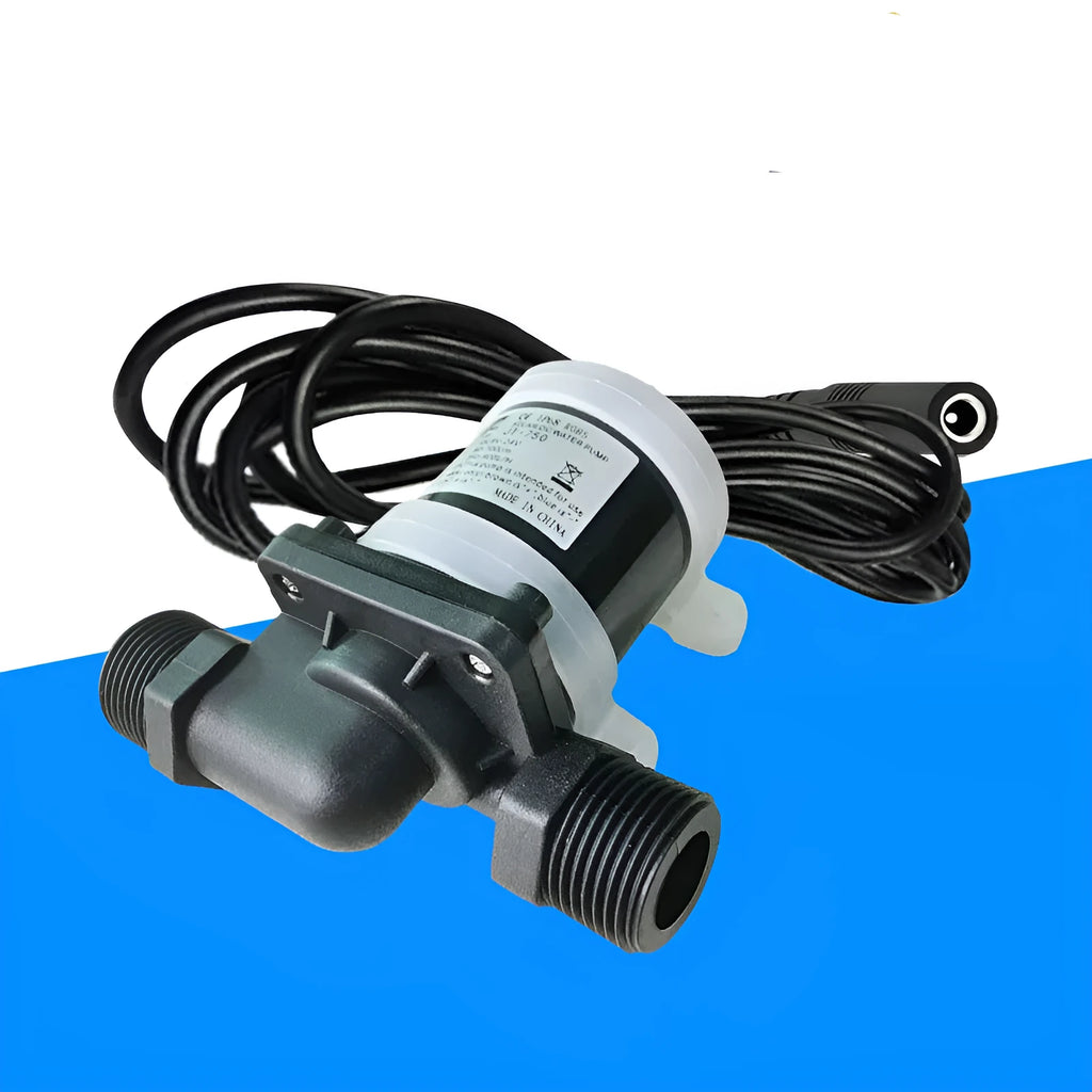 Jiatong JT-750 series DC solar water pump with threaded ports for heating systems
