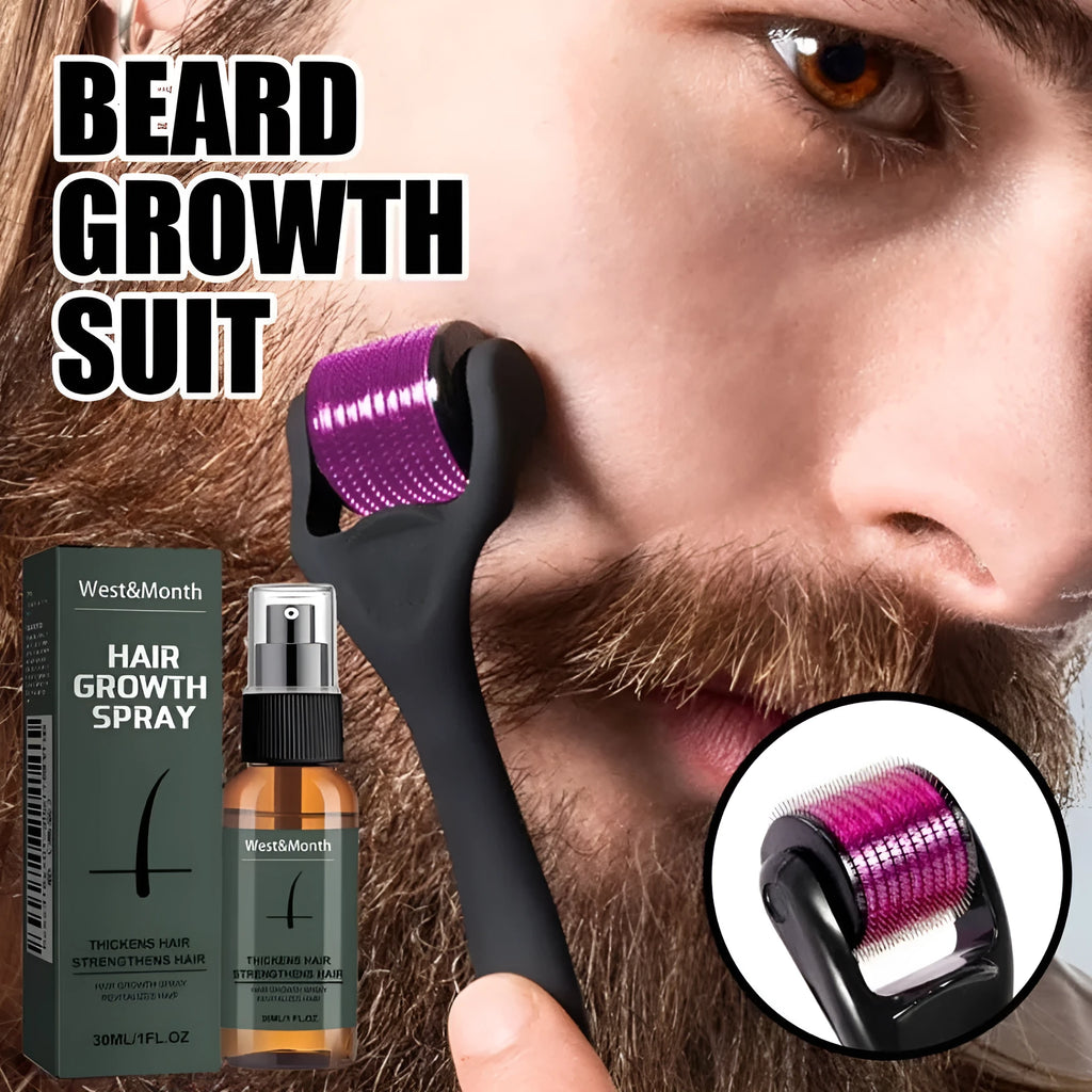 Men's organic face spray with herbal tea formula in a beauty care package packaging
