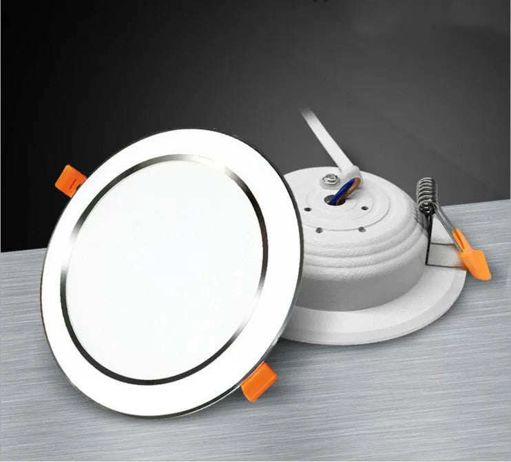 Aluminium anti-fog straw hat downlight ceiling spotlight in multiple size options